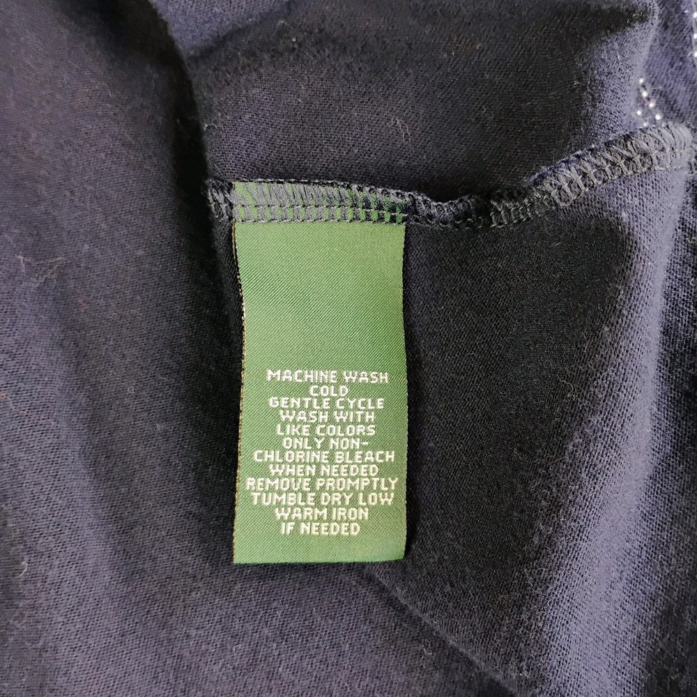 Lauren Jeans Co Y2K Tennis Dress Womens Small Navy Blue Golf Preppy‎ Sleeveless - Picture 7 of 9